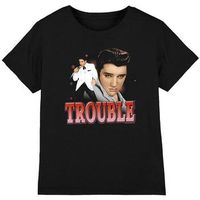 elvis presley camiseta trouble para nina