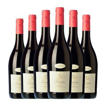 Izadi Vino Tinto Larrosa Negra Rioja 75 Cl 14.5% Vol. (pack De 6 Unidades)