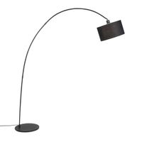 lampara de arco moderna negra bombilla wifi e27 a60
