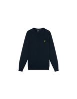 sudadera lyle  scott cotton merino crew jumper azul