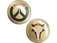 moneda - fanattik overwatch limited edition faction coin