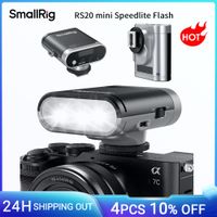 flash para camara smallrig rs20 mini para sony y canon gn12 speedlight con pantalla oled 500 destellos de potencia maximareciclaje de 18s