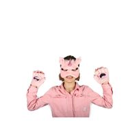 kids pink unicorn animal dress up set