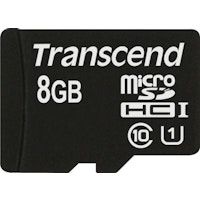 transcend 8gb microsdhc class 10 uhs-i 8gb microsd