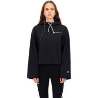 champion jersey felpa logo retro cappuccio black 113186 para mujer