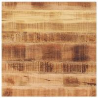 tablero de mesa cuadrado madera maciza de mango 80x80x15 cm vidaxl