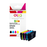 armor owa k10639ow cartucho de tinta 4 piezas compatible alto rendimiento xl negro cian magenta amarillo