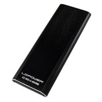 lc-power carcasa para disco duro ssd m2 nvme usb-c