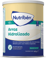 nutriben leche en polvo arroz hidrolizado recien nacidos 400 gr