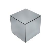 mesa cubica con espejos 30cm transparent
