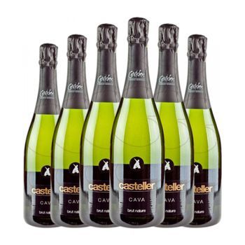 Covides Casteller Brut Nature Cava Joven 75 Cl 12% Vol. (pack De 6 Unidades)