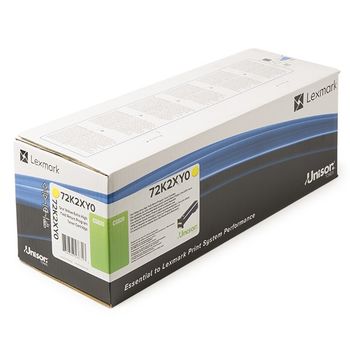 Lexmark 72K2XY0 toner amarillo XXL (original)