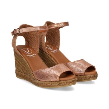 Viguera Sandalias Cuña Mujer - Marrón Talla 40
