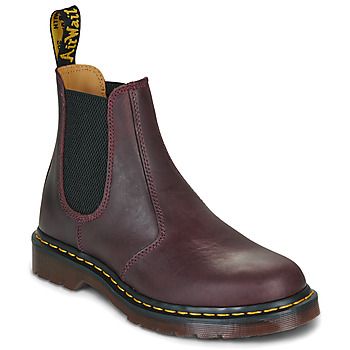 Dr. Martens Botines 2976 YS CHERRY RED CRAZY HORSE para hombre
