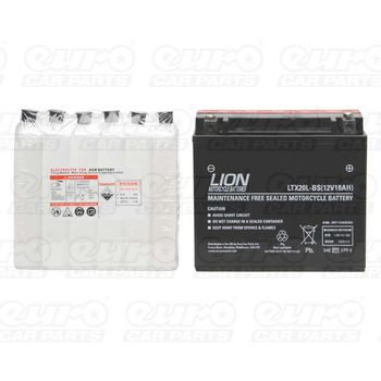 Motor Cycle Battery (LTX20L-BS)