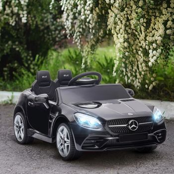 Coche Eléctrico Para Niños De +3 Años Mercedes Slc 300 Negro