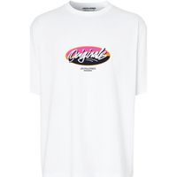jack  jones camiseta 12255650 jortampa tee ss crew neck 1 fst ln bright white para hombre