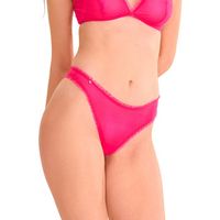 lisca tangas escotado brasileno shiny star cheek para mujer