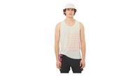 salomon sense aero graphic tank blanco rojo hombre