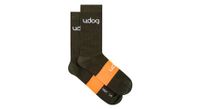 calcetines udog off road verde naranja