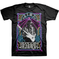 jimi hendrix tops y camisetas electric ladyland neon para mujer