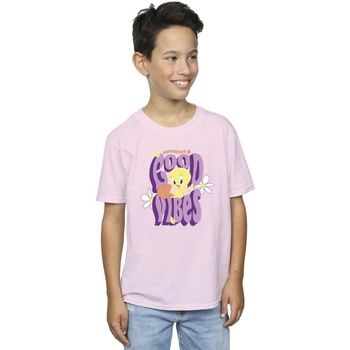 Dessins Animés Tops y Camisetas Tweeday Sunshine Good Vibes para niño