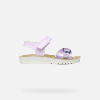 GEOX Sandal Costarei Niña Lila Claro