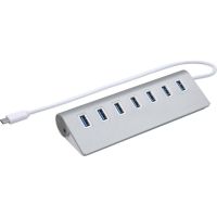 hub exsys 7 puertos 5 gbps modelo ex-1136 con alimentacion activa