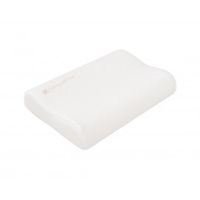 almohada ergonomica ventilada de espuma viscoelastica airknit blanco