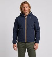 k-way para hombre k6128vw chaqueta reversible jack st warm double marino m casual nylon