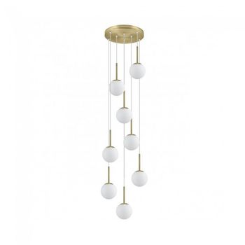 Lámpara colgante portile (8 luces)