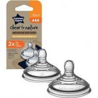 2 tetinas tommee tippee natural star flujo rapido