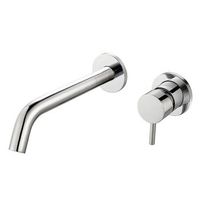 kibath grifo empotrado de lavabo monomando zuni acabado cromo brillo fabricado en laton