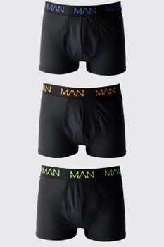 Pack De 3 Bóxers Man Active Resistentes, Multi