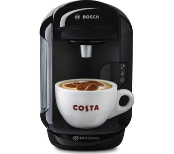 BOSCH by BOSCH Vivy2 TAS1402GB Hot Drinks Machine - Black, Black