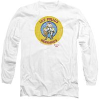 breaking bad camiseta manga larga los pollos hermanos para mujer
