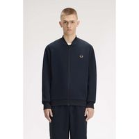fred perry chaquetas stripe tape track jacket para hombre