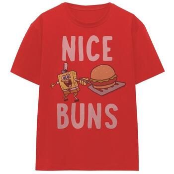 Spongebob Squarepants Camiseta Nice Buns para mujer