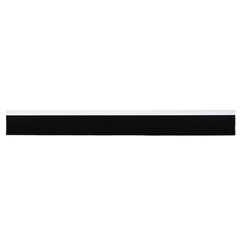 Sellos De Cepillo De Puerta Atornillables 12 Uds. Blanco 100 Cm Vidaxl