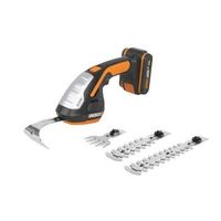 worx tijeras 4 en 1 arreglasetoscortacespedcortasetosazadilla 20v 20ah 1 bat wg801e5