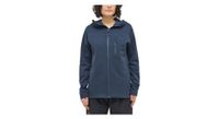 forro polar haglofs rosson mid hood azul para mujer