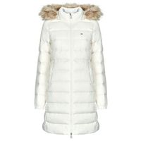 tommy jeans abrigo de plumas tjw essential hooded down coat para mujer