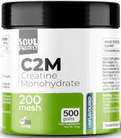 soul project c2m creatine monohydrate 500 gr