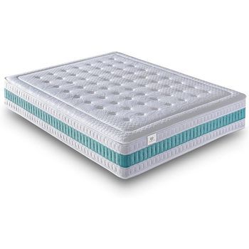 Colchón Serene 140x200 Muelles Reversible Invierno/verano Matrimonial Firmeza Media Altura 30 Cm Naturelits