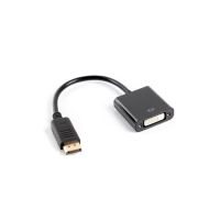 adaptador lanberg ad-0007-bk displayport a dvi-d 01m macho-hembra derecho