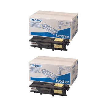 Original Multipack Brother HL-7050DLT Printer Toner Cartridges (2 Pack) -TN5500