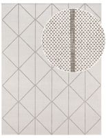 alfombras de interior y exterior moderna blanco 60x100 cm