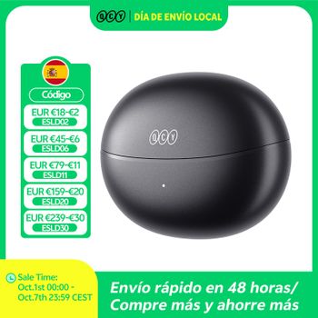 QCY T33S auriculares abiertos Crossky C30S Ultra-confort Clip en los oídos inalámbricos Bluetooth 6,0 LDAC Audio de alta resolución 40H auriculares