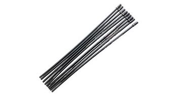 Carcasa de cambio trasero flexible de 240x4 mm jagwire  10 piezas  negro