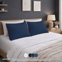 pack 24 fundas de almohada con cierre de sobre 100 poliester suave transpirable sin cremallera varios tamanos y colores solidos funda de almohada individual para hogar y hotel